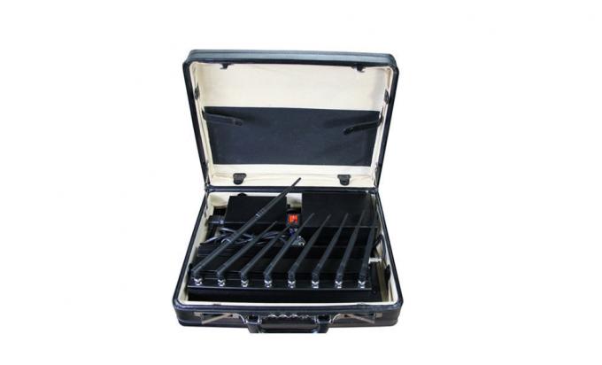 가구 8 밴드 4G 휴대 전화 신호 방해기, 와이파이 GPS 방해기 UHF VHF 원격 제어 장치 0